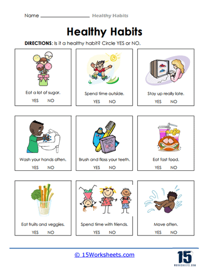 Health Check Worksheet