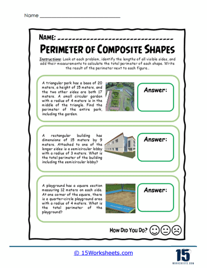 Parks & Playgrounds Worksheet
