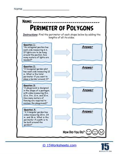 Outdoor Geometry Worksheet