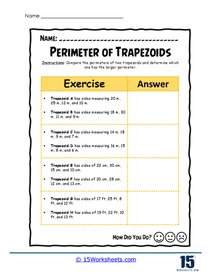 Compare & Compute Worksheet