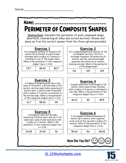 Playground Boundaries Worksheet
