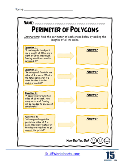 Fence Builder Worksheet