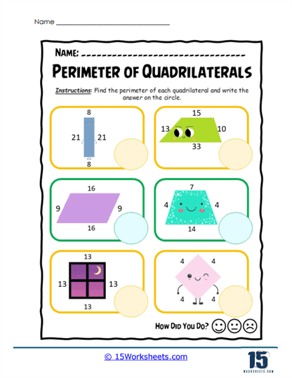 Quadrilateral Quest Worksheet