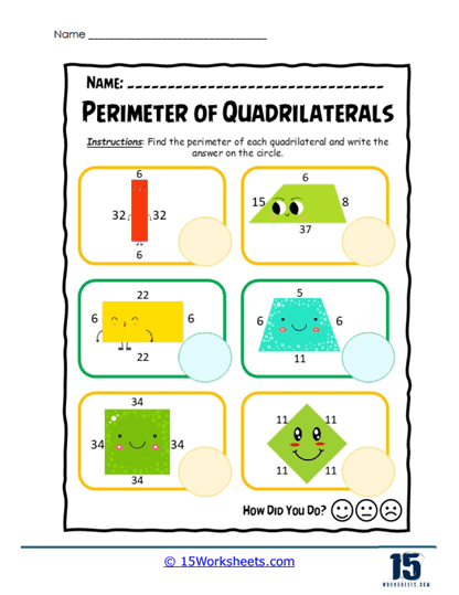 Friendly Figures Worksheet
