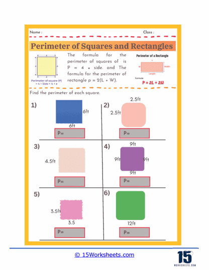 Border Builder Worksheet