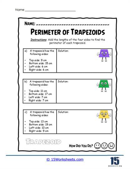 Trapezoid Tactics Worksheet