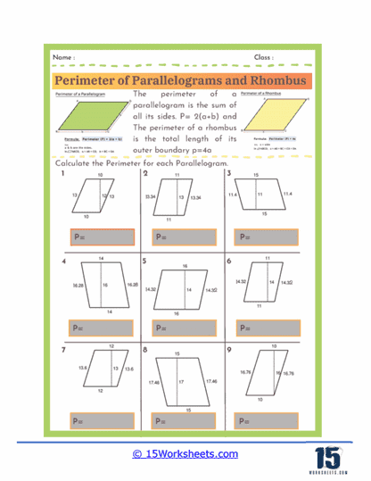 Shape Shindig Worksheet