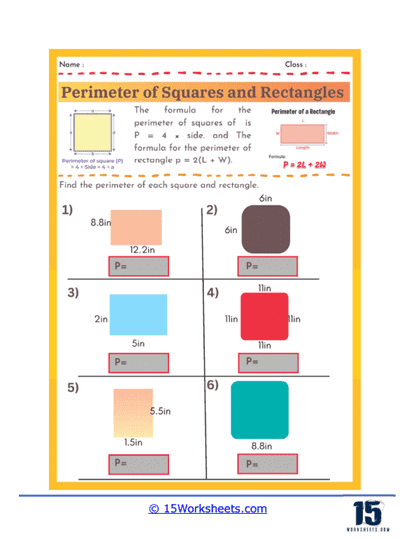 Frame Finder Worksheet