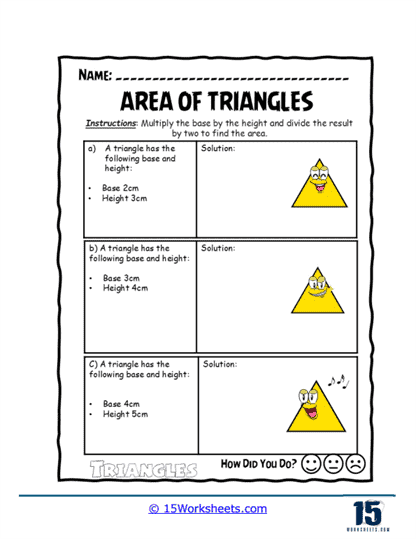 Triangle Tactics Worksheet