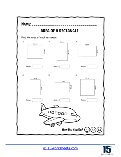 Sky-High Shapes Worksheet