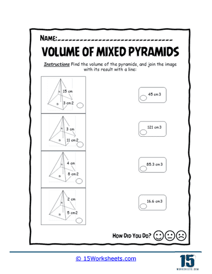 Volume Challenge Worksheet