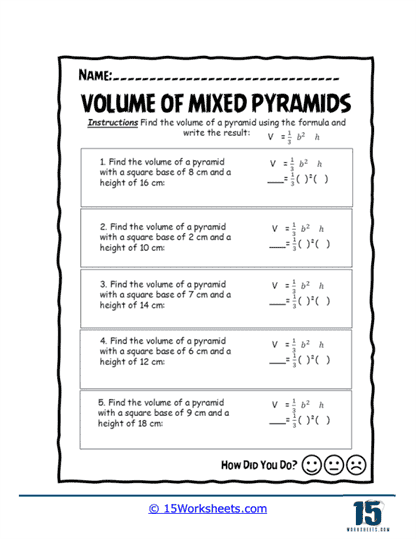 Shape Solver Worksheet