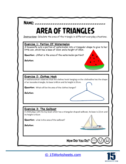 Fun with 3-Sides Worksheet