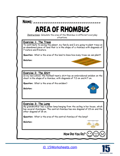 Everyday Geometry Worksheet