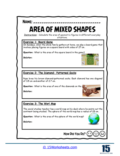Geometric Adventures Worksheet