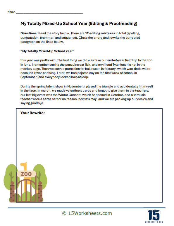 Time Twister Worksheet