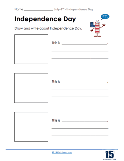 Picture Parade Worksheet