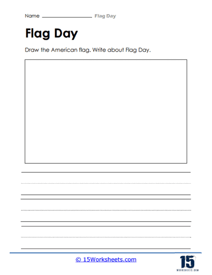 Flag Art Worksheet