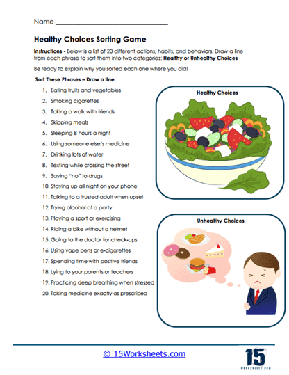 Red Ribbon Week Worksheets