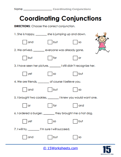 Pick the Link Worksheet