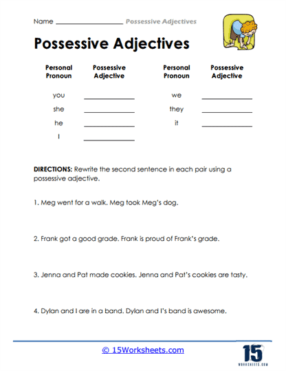 Rewrite Right Worksheet