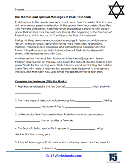 Message Maker Worksheet
