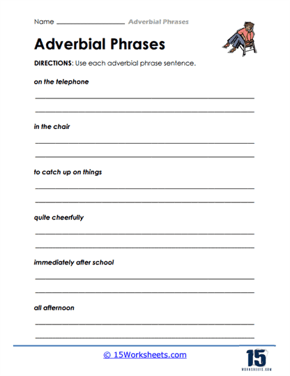 Phrase Craze Worksheet