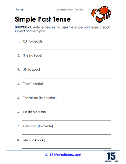 Past Builder Worksheet