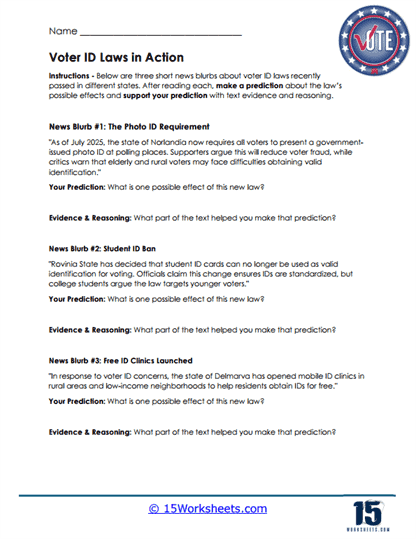 Law Effects Worksheet