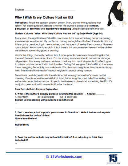 Eid Advocate Worksheet