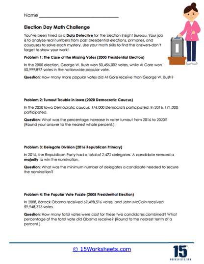 Vote Crunch Worksheet