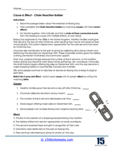 Boxing Day Worksheets - 15 Worksheets.com