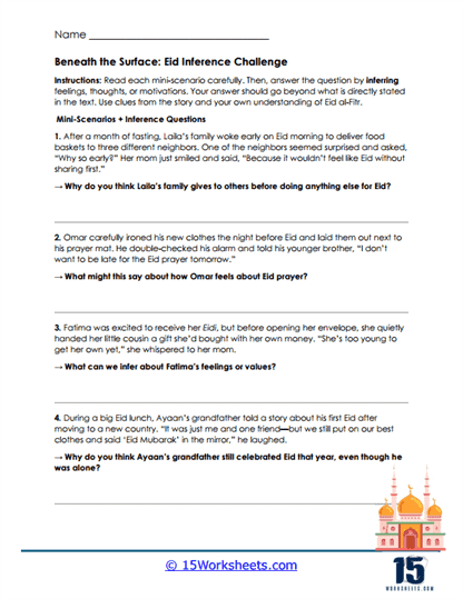 Eid Insights Worksheet