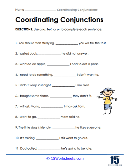 Link Logic Worksheet