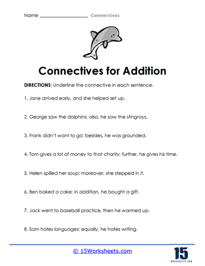 Add-On Worksheet