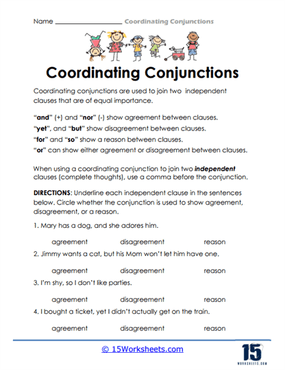 Clause Clarity Worksheet