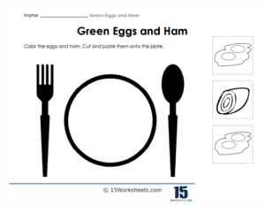 Ham Worksheet Green Eggs and Ham Worksheets - 15 Worksheets.com