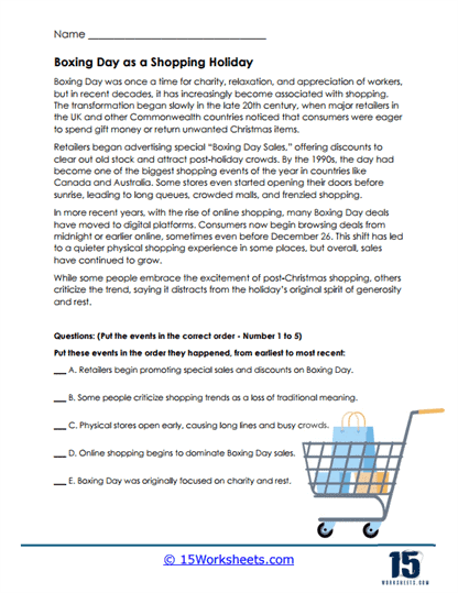 Retail Shift Worksheet