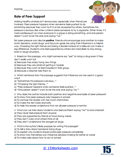 Drug Terms Worksheet