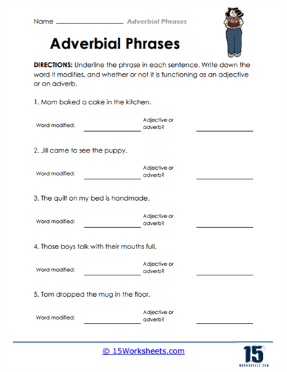 Role Reader Worksheet