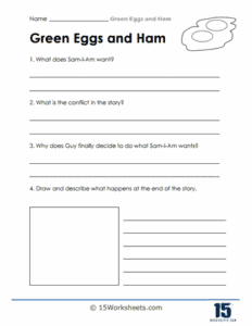 Ham Worksheet Green Eggs and Ham Worksheets - 15 Worksheets.com