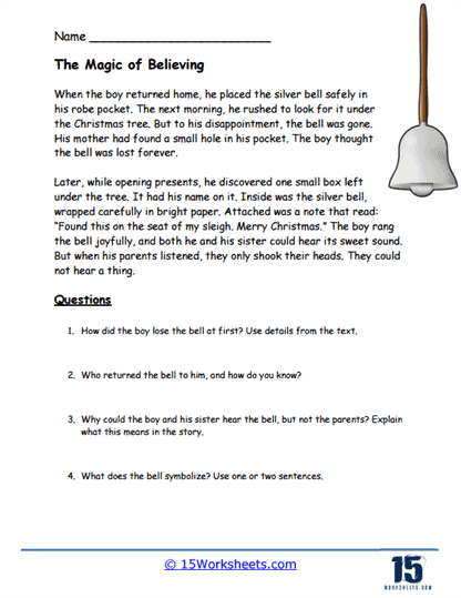 Lost Bell Worksheet