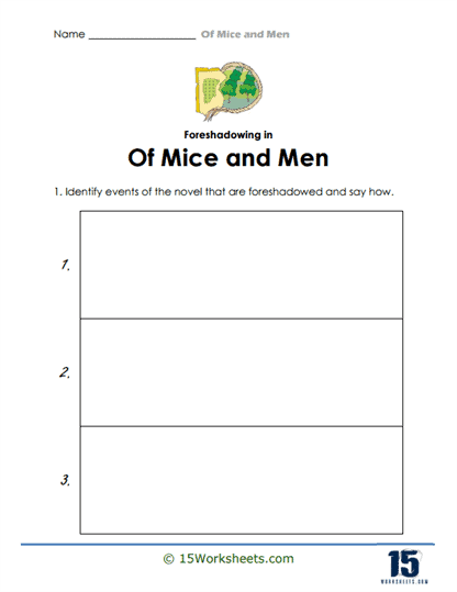 Future Hints Worksheet