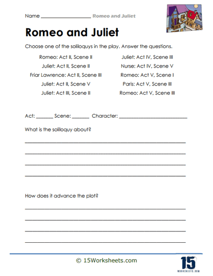 Solo Spotlight Worksheet