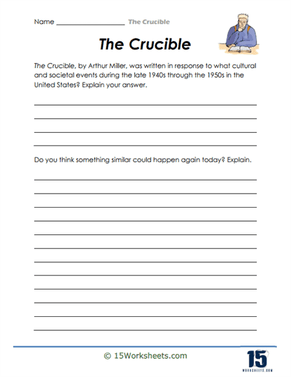 Modern Mirror Worksheet