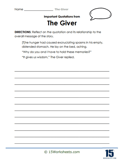 Quote Quest Worksheet