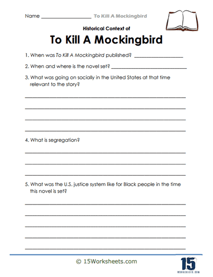 Context Clues Worksheet