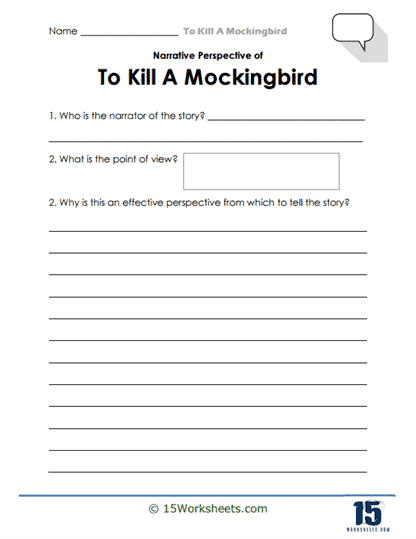 Perspective Point Worksheet