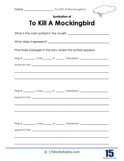 Symbol Search Worksheet