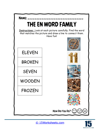Frozen Seven Worksheet